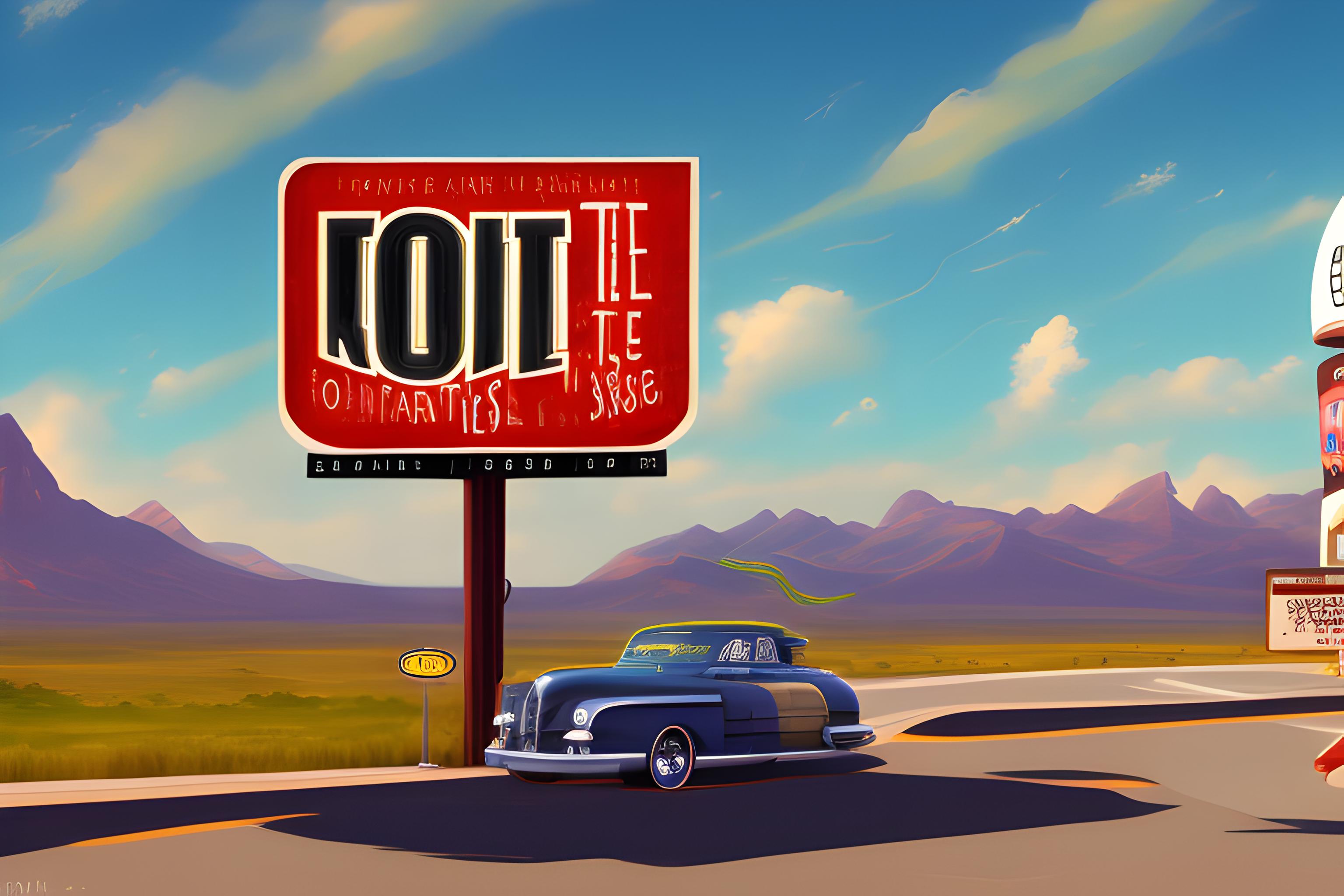 route 66 style mysterieuse